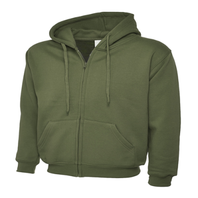 Zip Hooded Sweatshirt