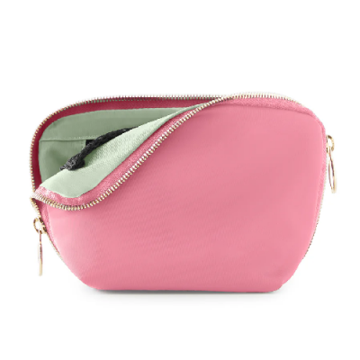 Sweet Pea Pink make up bag