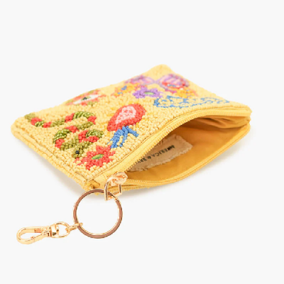 Soccer Mom Beaded Pouch