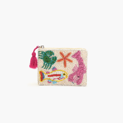 Underwater Tales Beaded Coin Pouch
